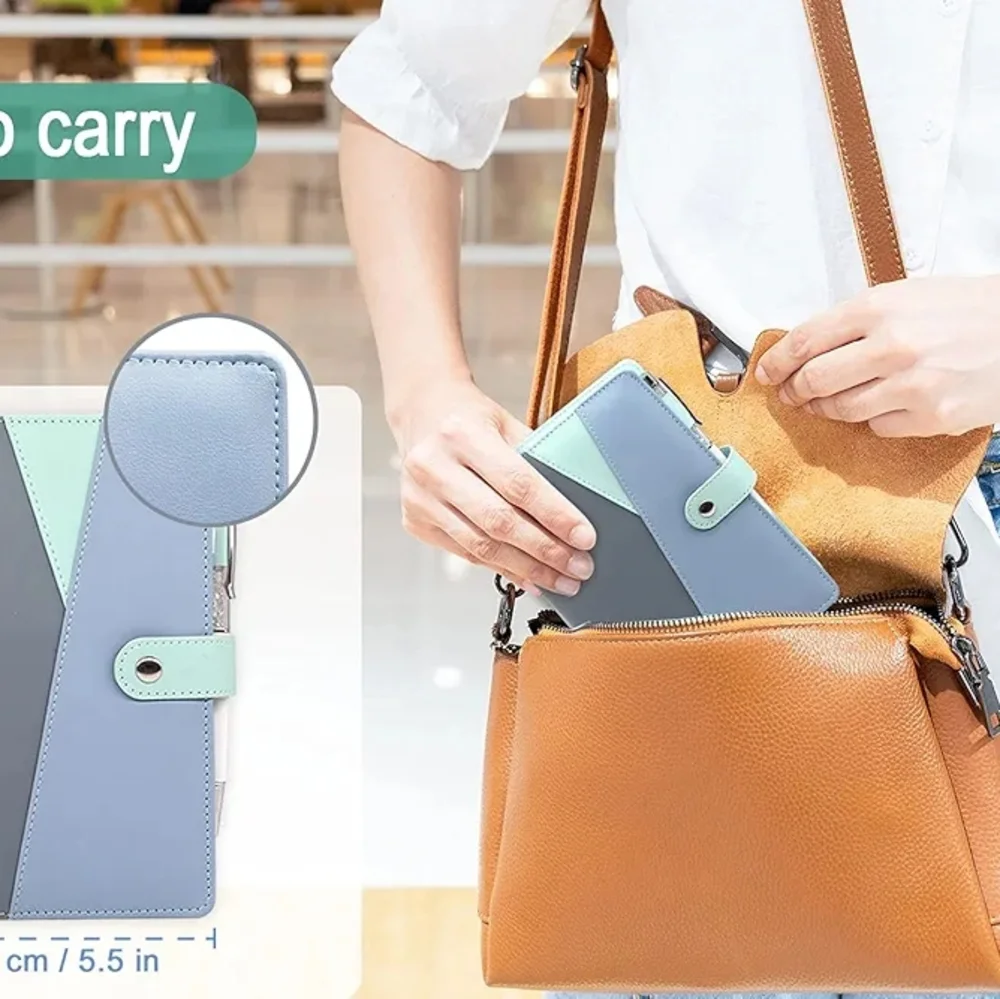 Stylish Blue and Gray Planner Organizer